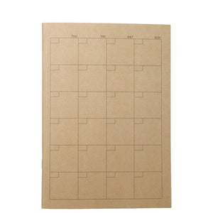 Muji Monthly Planner A5