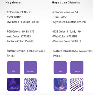Colorverse Hayabusa & Hayabusa Glistening Set