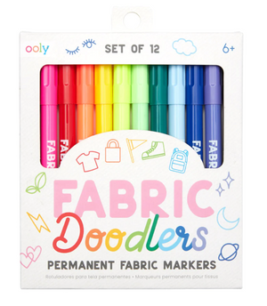Ooly Fabric Doodlers Plumones
