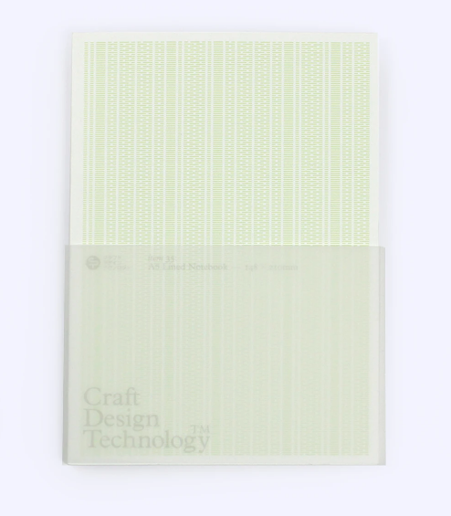 Craft Design Technology Notebook Green A5