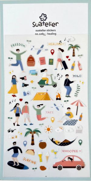 Suatelier 1065 Healing Life Stickers