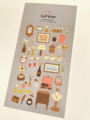 Suatelier 1121 Vintage Mood Stickers