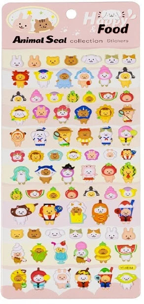 Funny Pet Puffy Stickers