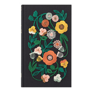Midori Diario 5 años Flores Bordadas