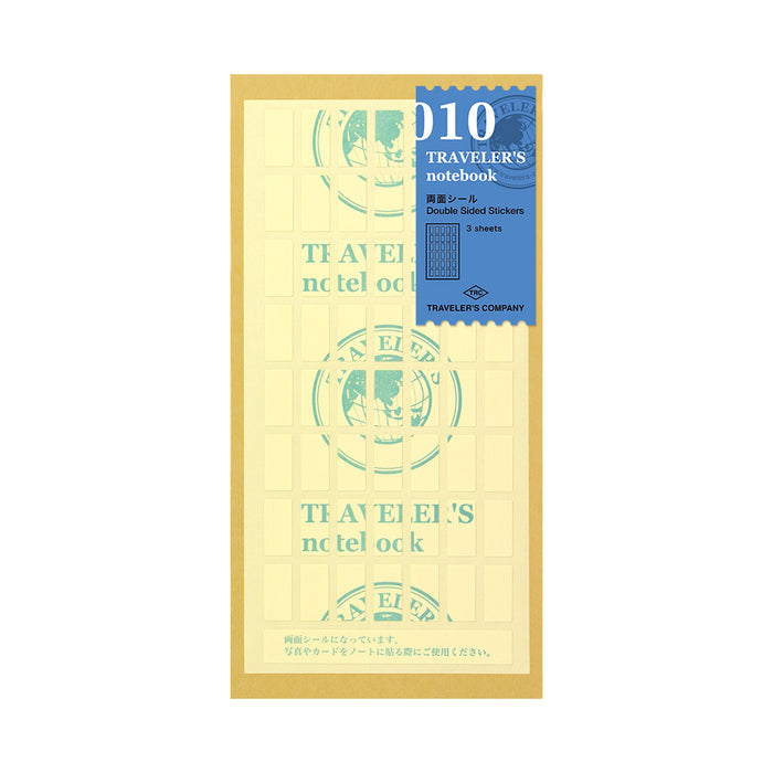 Traveler's Company Refill 010 Sticker Doble Cara