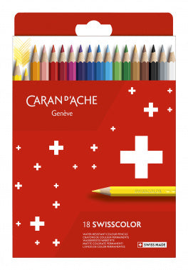 Caran d'Ache Swisscolor 18 Colour Set Permanente