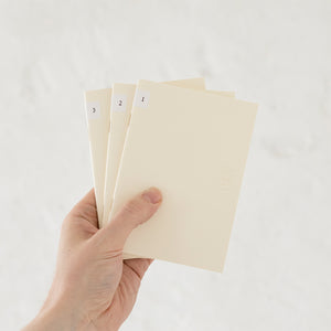 Midori MD Light set de 3 libretas Blank