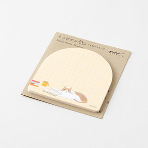 Midori Sticky Notes Book & Cat