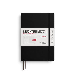 Leuchtturm 1917 Agenda Semanal 2026 Black