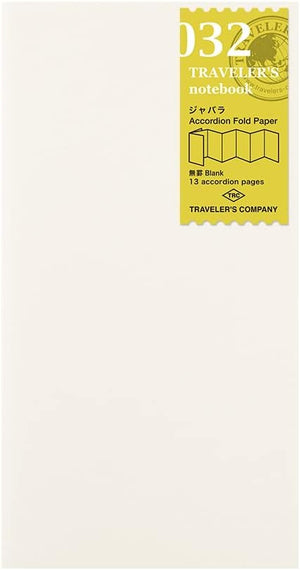 Traveler's Company Refill 032 Accordion Regular
