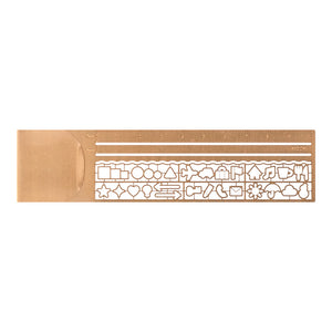 Midori Clip Ruler Copper