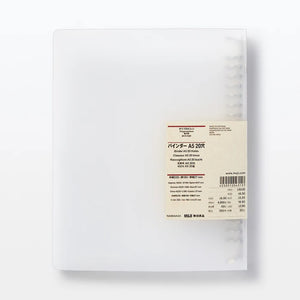 Muji Binder A5 Polypropileno