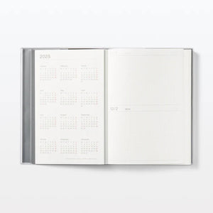 Muji Black Expandible Agenda 2025