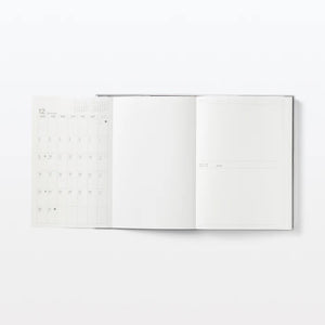 Muji Black Expandible Agenda 2025