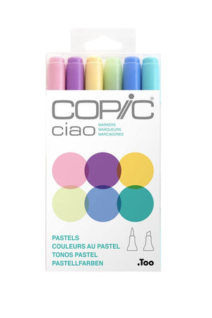 Copic Ciao Pastel Set 6 Plumones