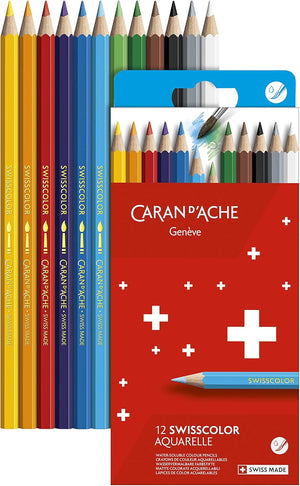 Caran d'Ache Swisscolor 12 Colour Set