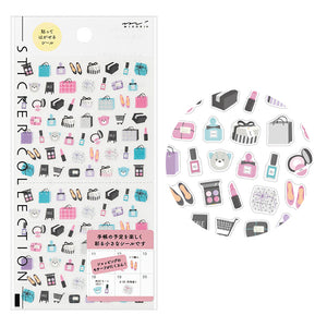 Midori Stickers Shopping