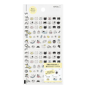 Midori Pictograph Cat 2685 Stickers