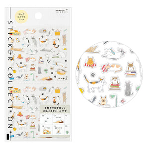 Midori Stickers Cat