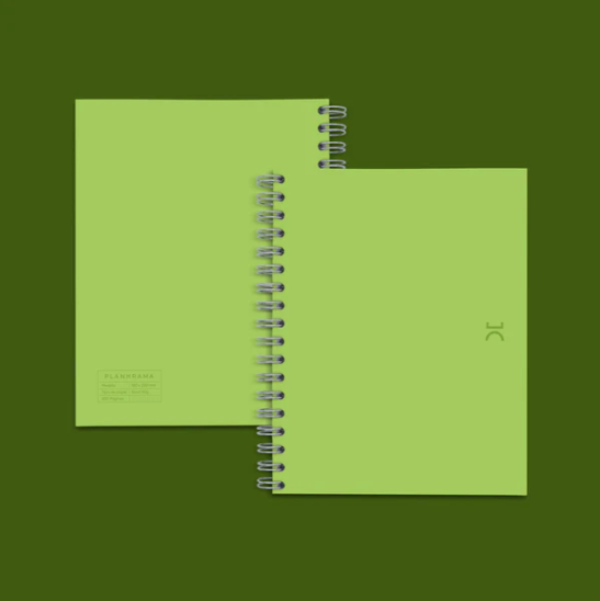 La Libreteria Planorama Soft Cover Arillo - Verde