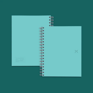 La Libreteria Planorama Soft Cover Arillo - Aqua