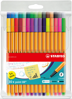 Stabilo Rotulador point 88 Estuche c/30