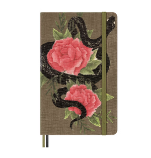 Moleskine Año de la Serpiente con Rosas Libreta