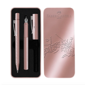 Faber Castell Grip Pale Rose- Set de Regalo