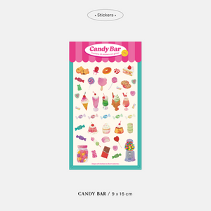 Bloom Candy Bar stickers