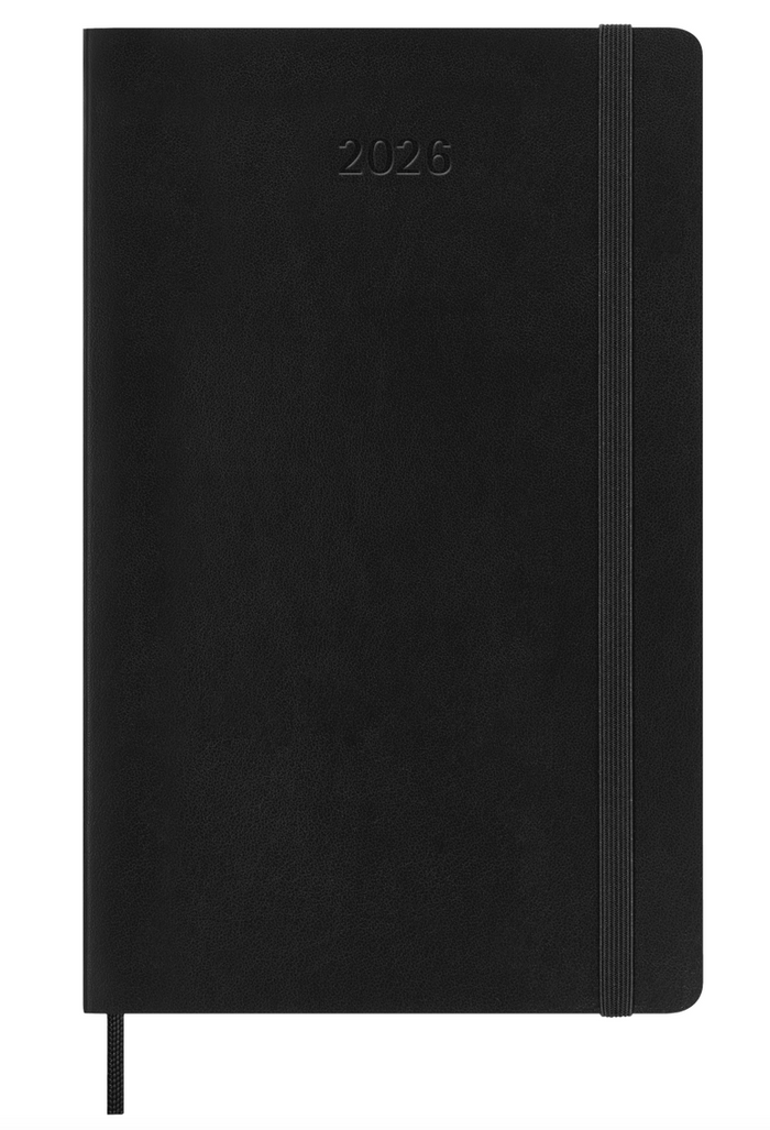 Moleskine Agenda 2026 Diaria Large Pasta Suave