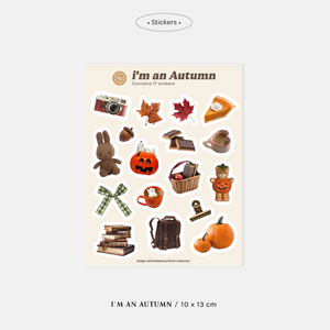 Bloom i'm an Autumn stickers