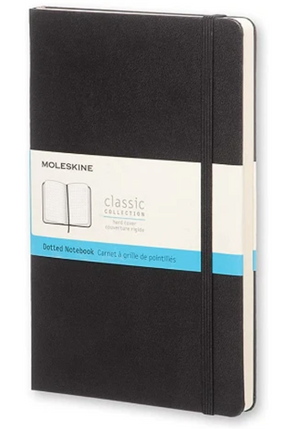 Moleskine Classic Notebook Negra Pasta Dura Puntos