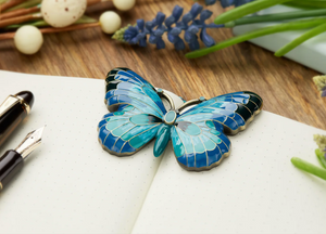 Esterbrook Mariposa Turquesa Separador de Libros