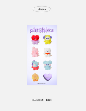 Bloom Plushies stickers