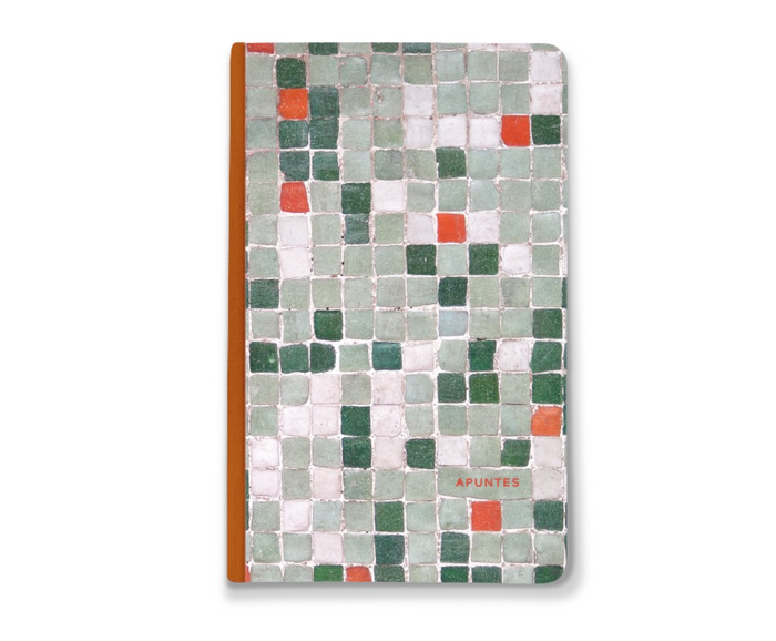 APUNTES Mosaicos Narvarte | Verde y Naranja Soft Cover