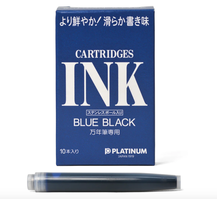 Platinum Blue Black Cartuchos 10