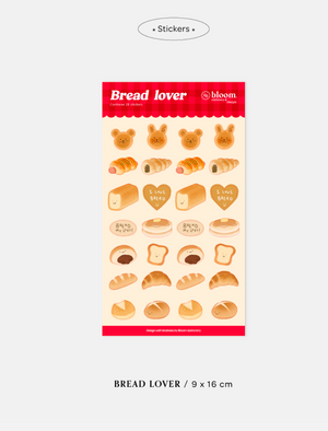 Bloom Bread Lover Stickers