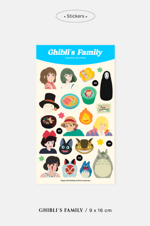 Bloom Studio Ghibli Stickers