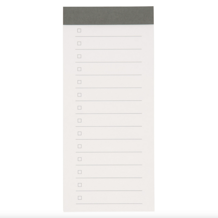 Muji Notepad Checklist