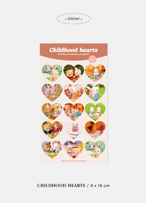 Bloom Childhood Heart stickers