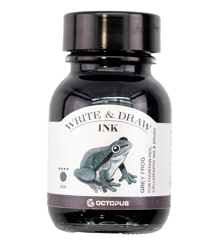 Octopus White & Draw Ink Grey Frog