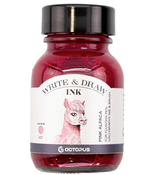 Octopus White & Draw Ink Pink Alpaca