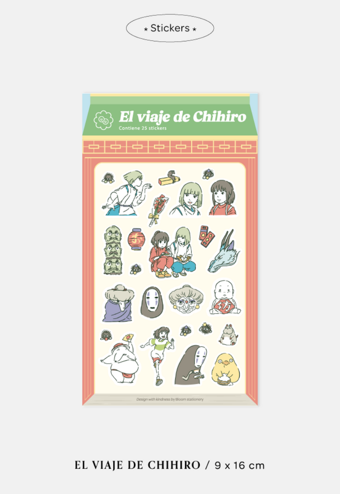 Bloom El Viaje de Chihiro stickers