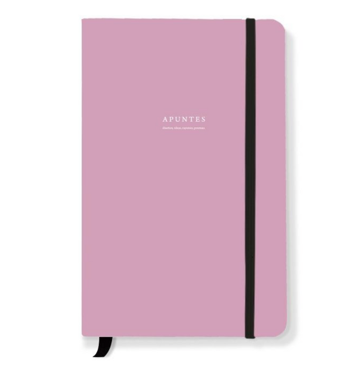 Apuntes Rosa Lavanda 8.0 Hard Cover