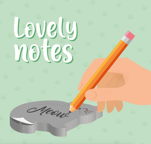 Legami Bloc de Notas Adhesivo Lovely Notes - Kitty