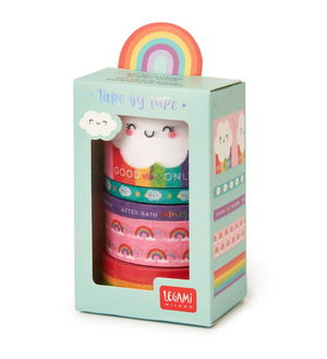 Legami Washi Tape Set de 5 - Arcoiris