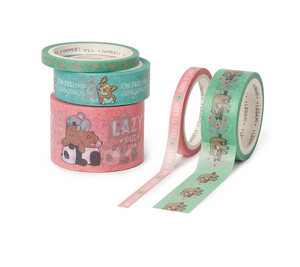 Legami Washi Tape Set de 5 - Cute Animals