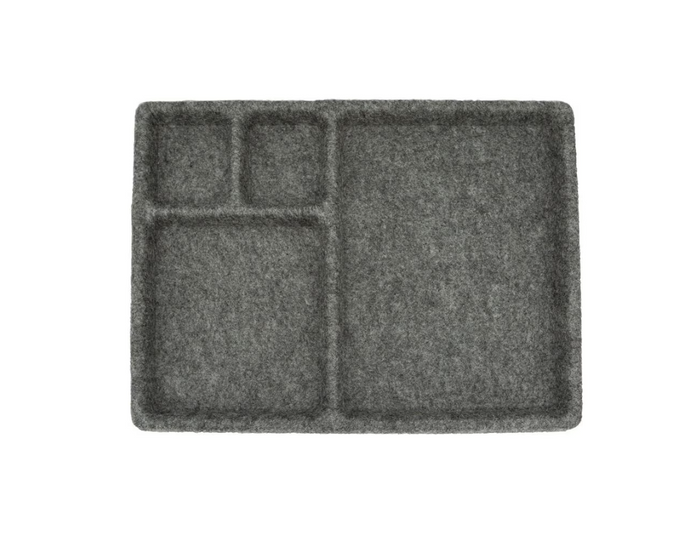 Kikkerland Felt Tray Organizer