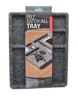 Kikkerland Felt Tray Organizer