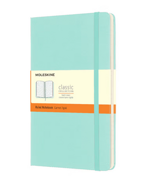 Moleskine Classic Notebook Menta Pasta Dura Raya